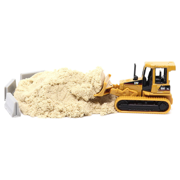 Cat Micro D5G XL Track-Type Tractor with accessories in Tool Box
