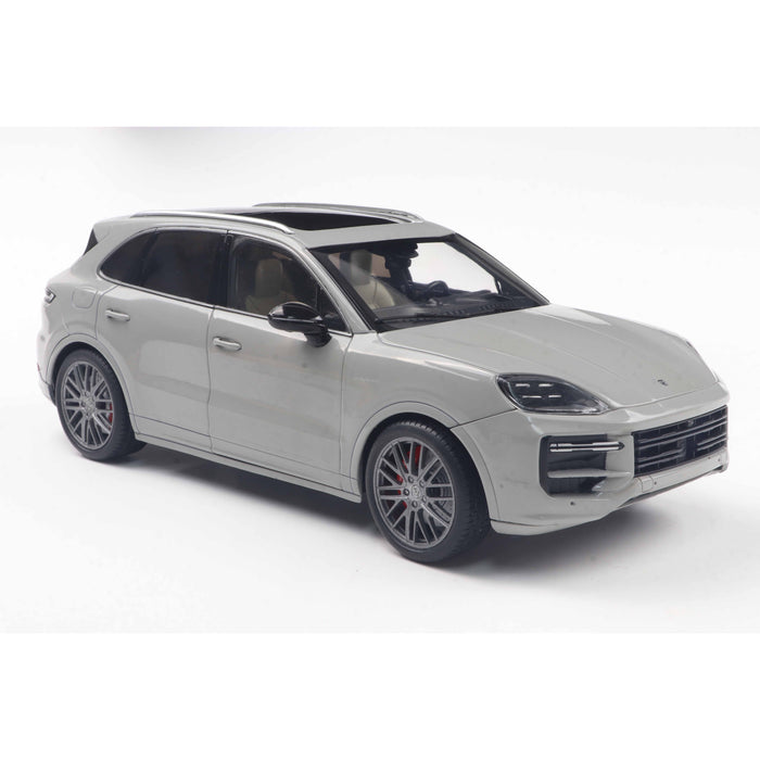 1:18 PORSCHE CAYENNE TURBO S CHALK GREY 2024