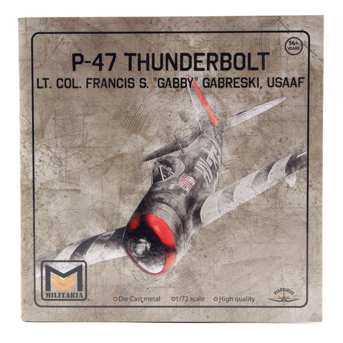 P-47 Thunderbolt - Lt. Col. Francis S. "Gabby" Gabreski, USAAF (1:72 Scale)