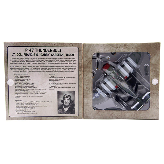 P-47 Thunderbolt - Lt. Col. Francis S. "Gabby" Gabreski, USAAF (1:72 Scale)