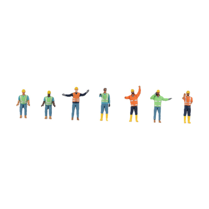 Construction Worker Figures Set
