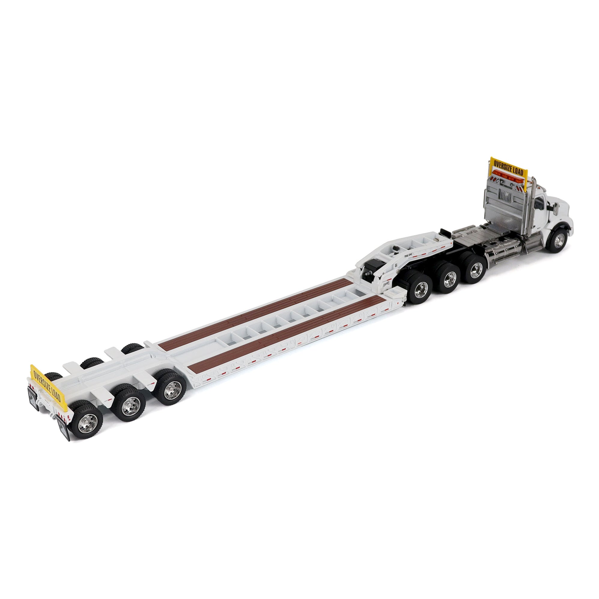 1:50 Kenworth T880 SBFA Daycab Tridem Tractor with Trail King TK120 HD ...