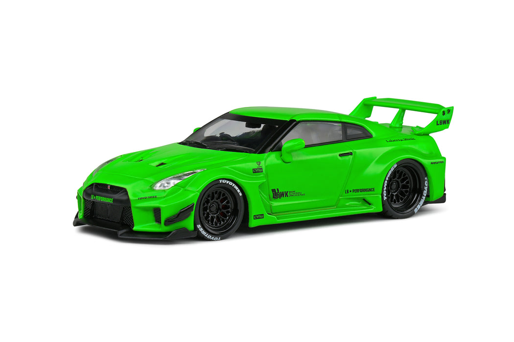 1:43 Nissan Gt-R (R35) Lb Work Silhouette Green