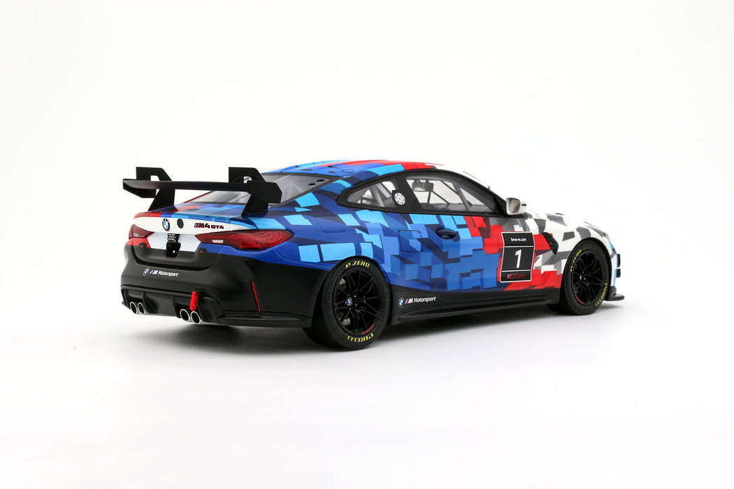 1:18 BMW M4 GT4 WHITE 2024