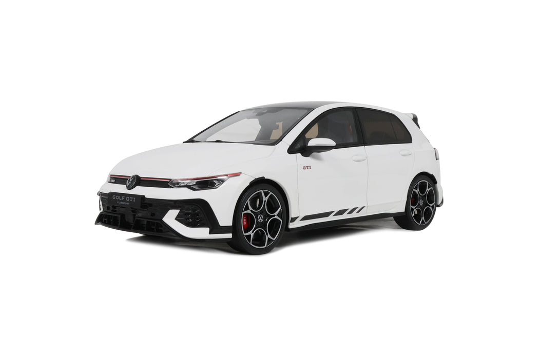 1:18 VOLKSWAGEN GOLF Mk.8 GTI CLUBSPORT PURE WHITE 2024
