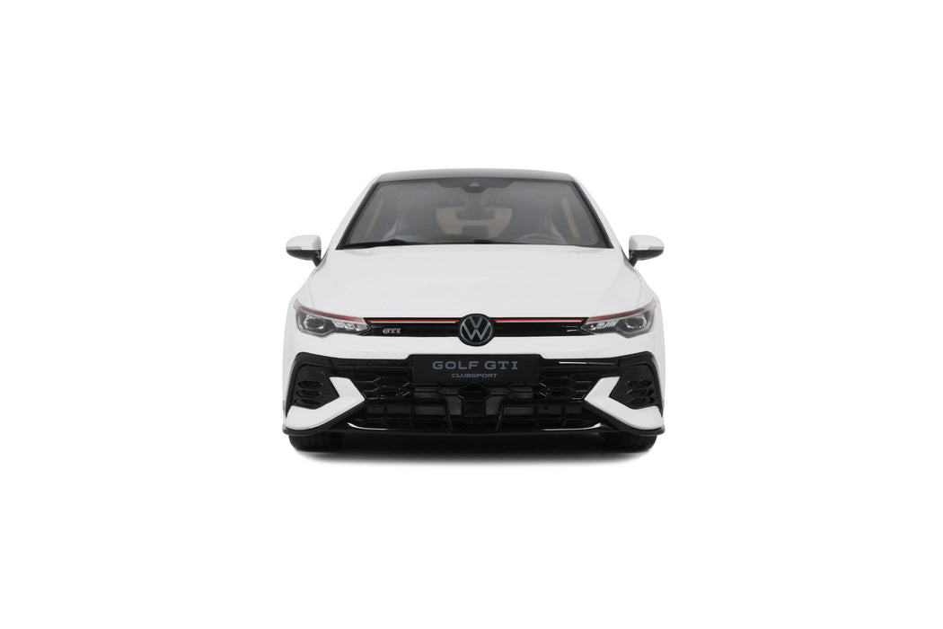 1:18 VOLKSWAGEN GOLF Mk.8 GTI CLUBSPORT PURE WHITE 2024