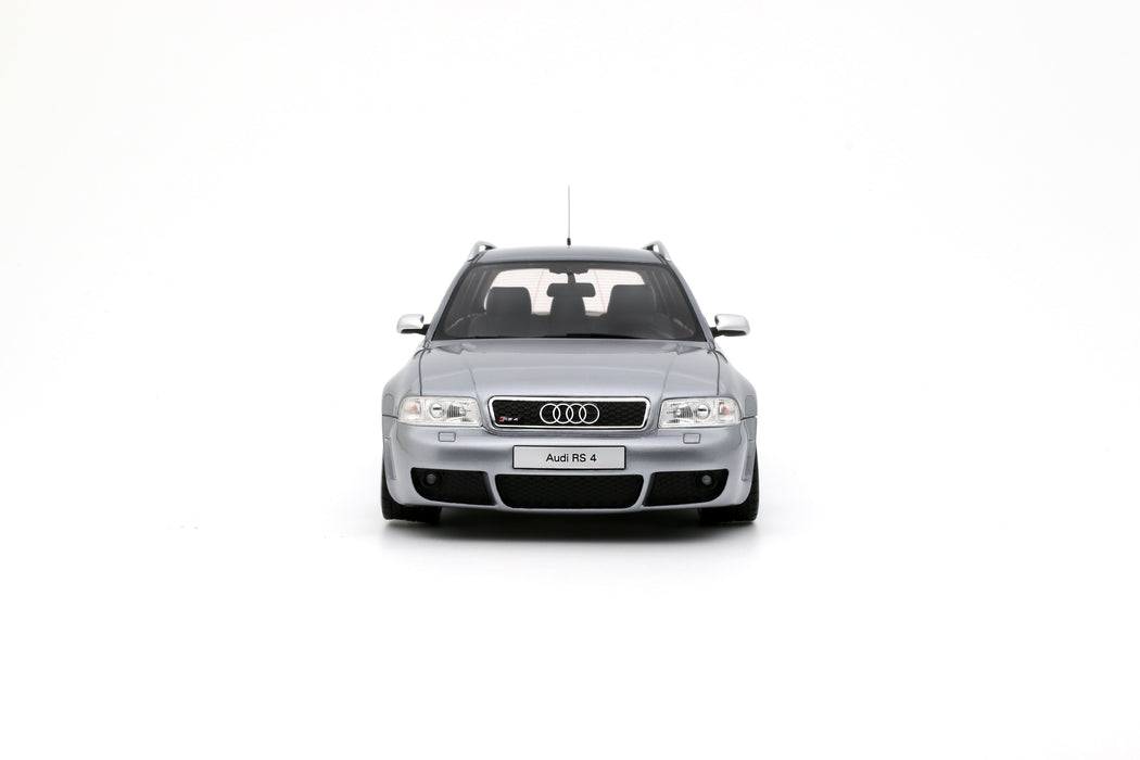 1:18 AUDI RS 4 (B5) AVANT "STANCED" AVUS SILVER 2025