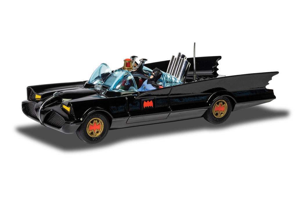 Batmobile with Batman and Robin