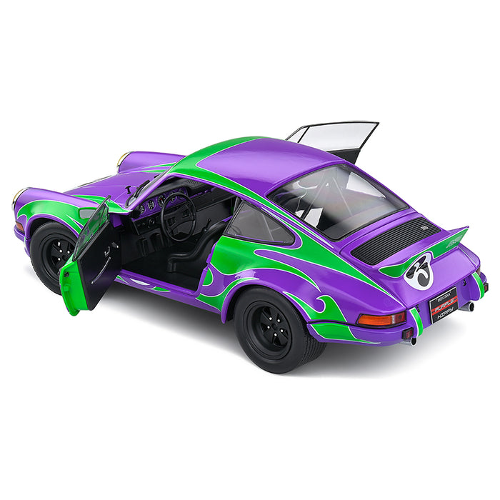 1:18 Porsche 911 RSR Purple Hippy Tribute Purple 1