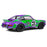 1:18 Porsche 911 RSR Purple Hippy Tribute Purple 1