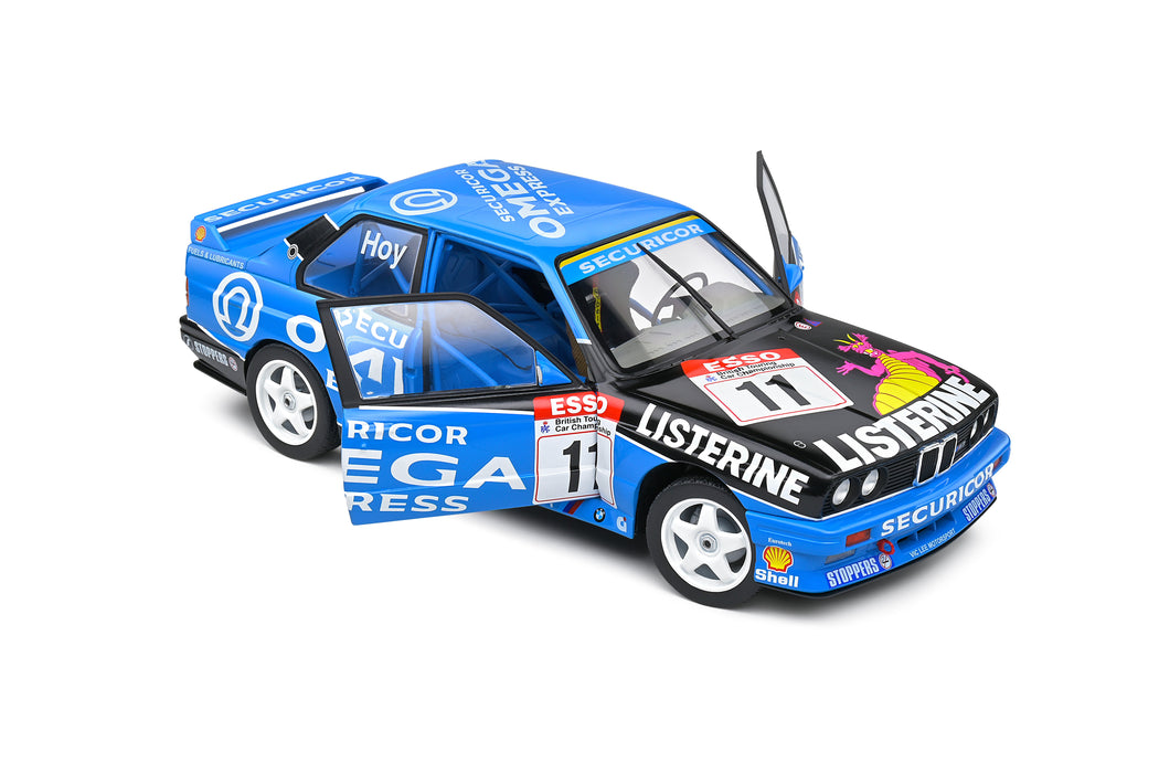 1:18 BMW E30 M3 Blue #1 W.Hoy BTCC 1991