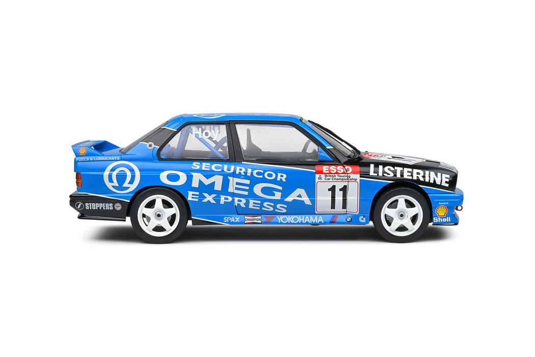 1:18 BMW E30 M3 Blue #1 W.Hoy BTCC 1991