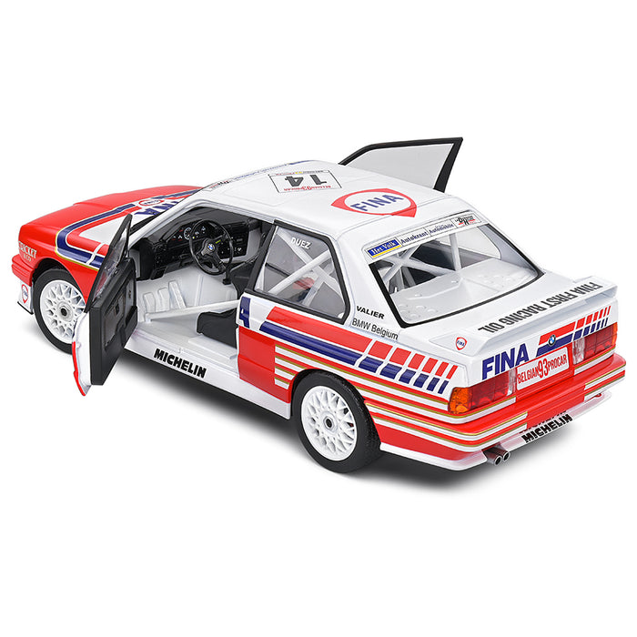 1:18 BMW E30 M3 White #14 Duez Belgium Procar 1993