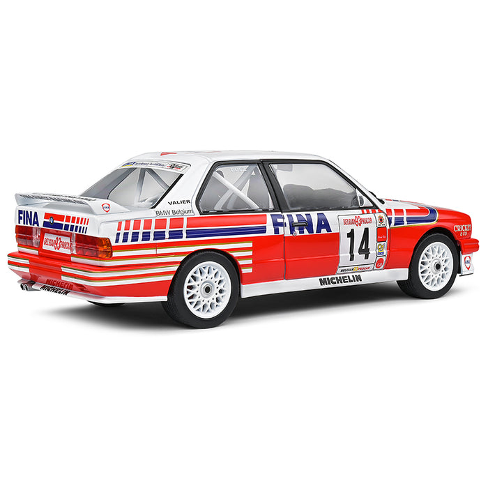 1:18 BMW E30 M3 White #14 Duez Belgium Procar 1993