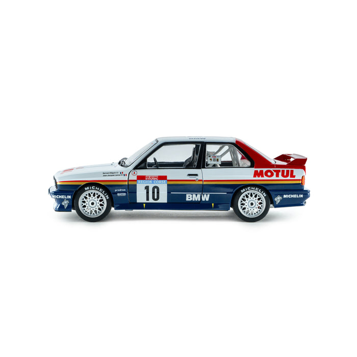 1:18 BMW M3 GR.A WHITE #10 B.BEGUIN / J-J.LENNE RALLYE TOUR DE CORSE 1987