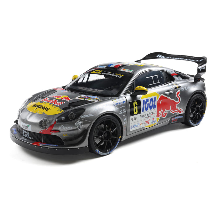 1:18 Alpine A110 RGT+ Grey #6 S.Loeb / L.Godey Rallye du Mont Blanc 2024