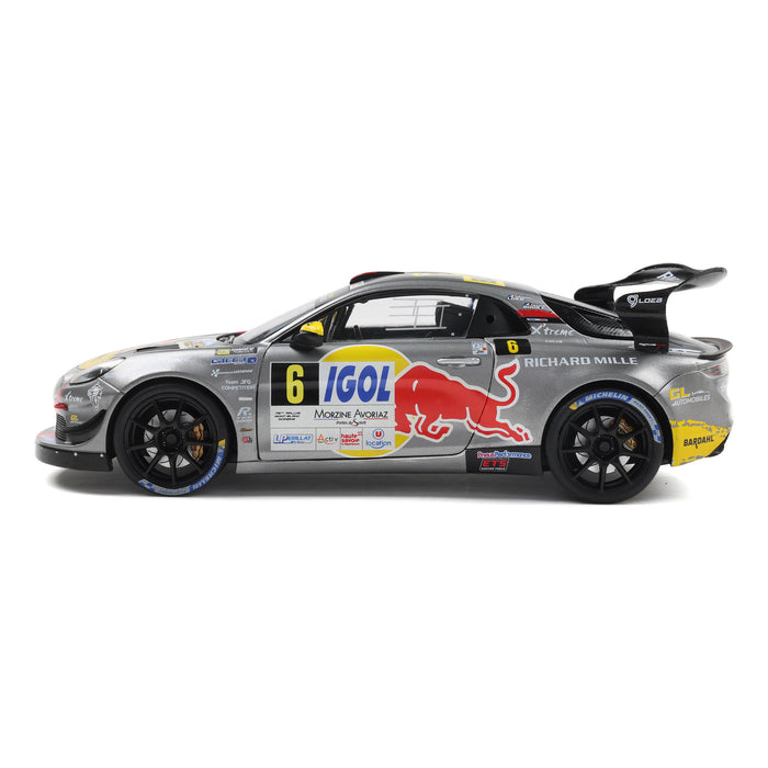 1:18 Alpine A110 RGT+ Grey #6 S.Loeb / L.Godey Rallye du Mont Blanc 2024