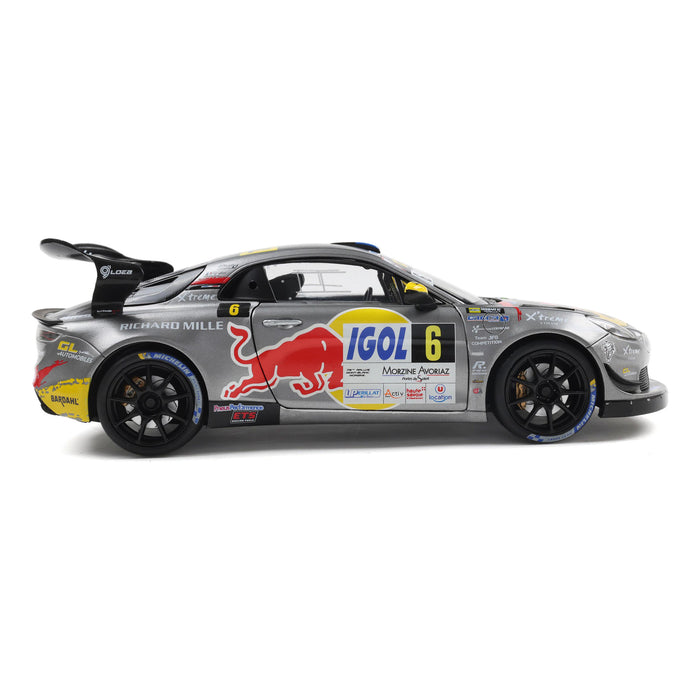 1:18 Alpine A110 RGT+ Grey #6 S.Loeb / L.Godey Rallye du Mont Blanc 2024