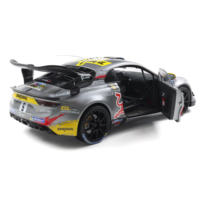 1:18 Alpine A110 RGT+ Grey #6 S.Loeb / L.Godey Rallye du Mont Blanc 2024