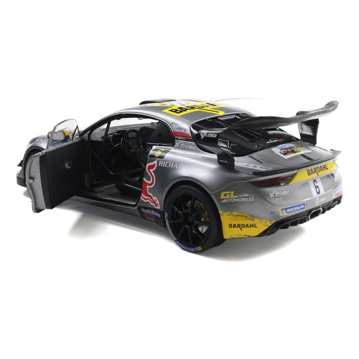 1:18 Alpine A110 RGT+ Grey #6 S.Loeb / L.Godey Rallye du Mont Blanc 2024