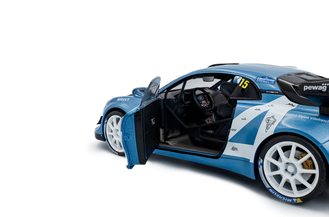 1:18 Alpine A110 RGT+ Blue #15 R.Astier / D.Giraudet Rallye du Mont Blanc 2024