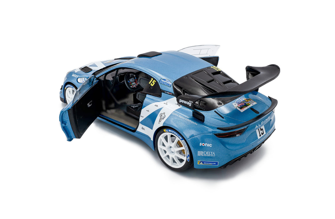 1:18 Alpine A110 RGT+ Blue #15 R.Astier / D.Giraudet Rallye du Mont Blanc 2024