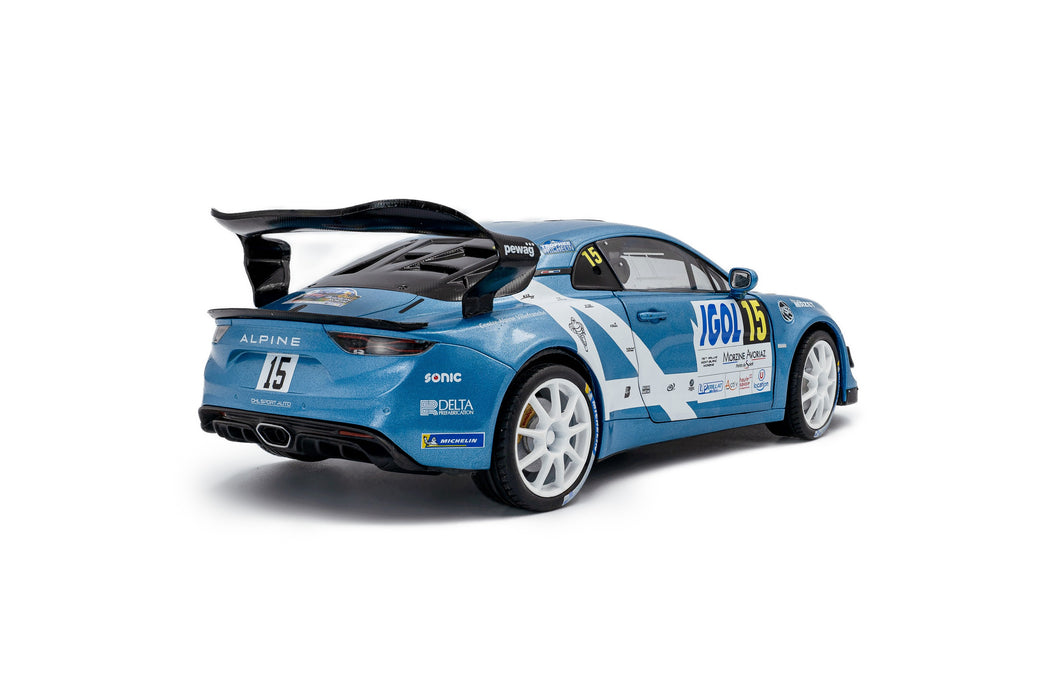 1:18 Alpine A110 RGT+ Blue #15 R.Astier / D.Giraudet Rallye du Mont Blanc 2024