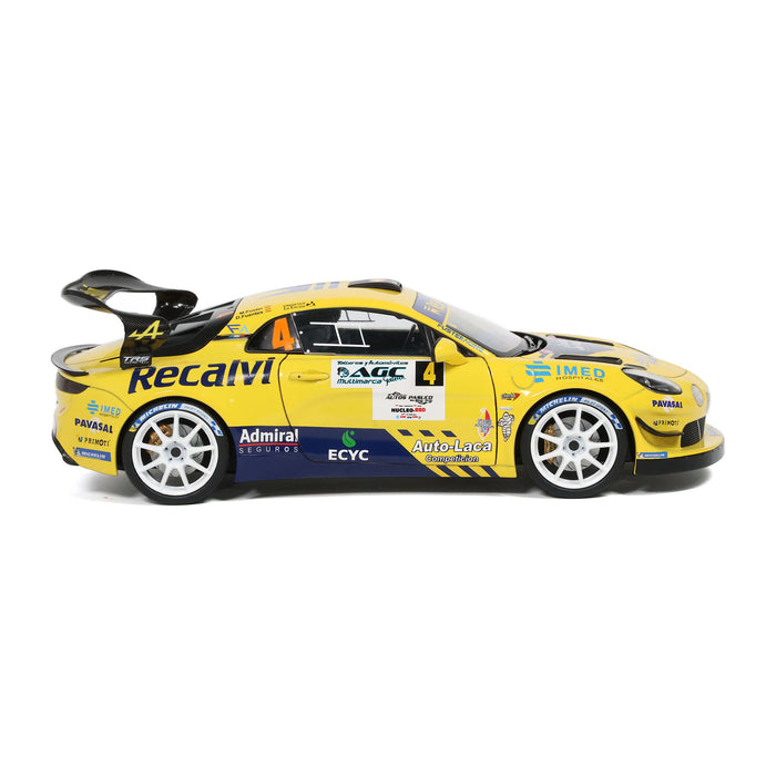 Alpine A110 Rgt+ Yellow #4 M.Fuster / D.Fuentes Rallye Du Mont Blanc 2025