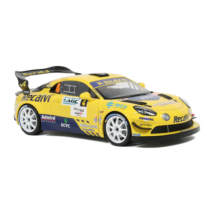Alpine A110 Rgt+ Yellow #4 M.Fuster / D.Fuentes Rallye Du Mont Blanc 2025