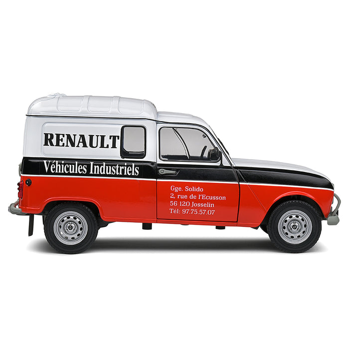 1:18 Renault 4Lf4 Renault Vehicule Industriel White 1988