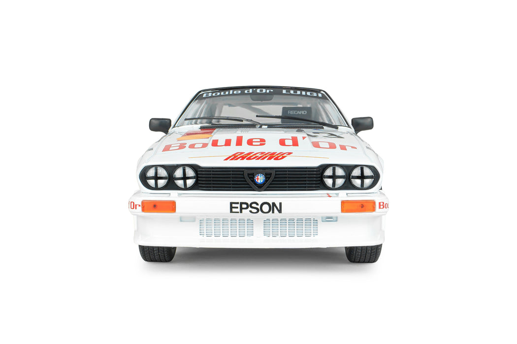 1:18 ALFA ROMEO GTV6 WHITE #43 B.DE DRYVER/ F-X.BOUCHER / L.BOUCHER 24H DE SPA 1985