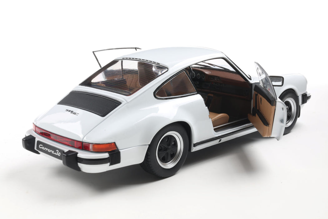 1:18 PORSCHE 911 (930) 3,0 SC WHITE 1974