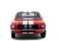1:18 SHELBY GT500 CANDY APPLE RED / WHITE STRIPES 1967