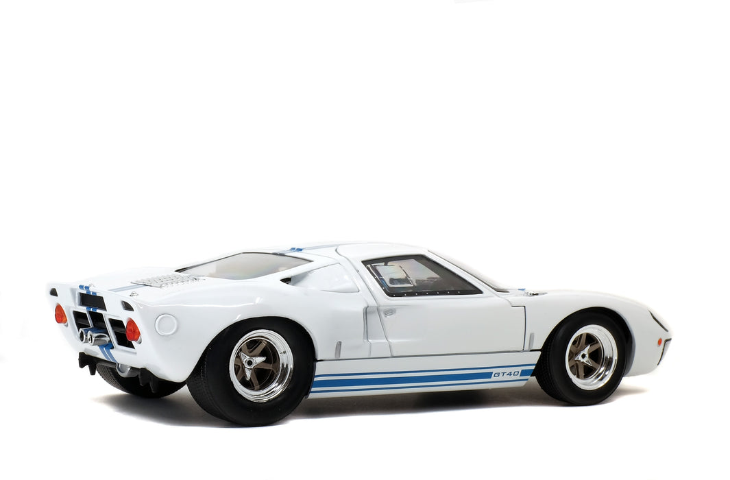 1:18 FORD GT40 MK.1 WHITE / BLUE STRIPES 1968