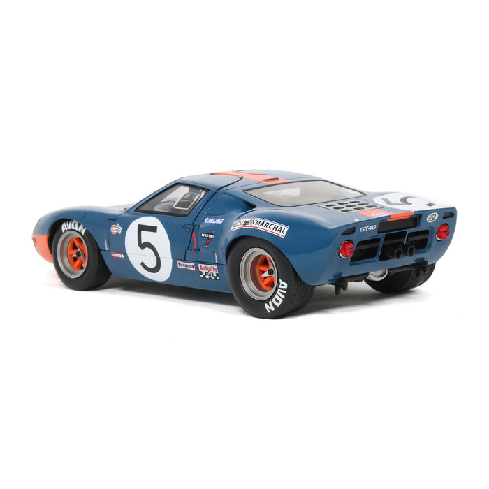 Ford Gt40 Mk.1 Dark Blue & Orange 1968