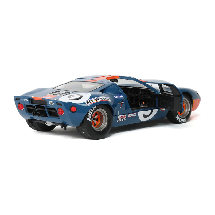 Ford Gt40 Mk.1 Dark Blue & Orange 1968