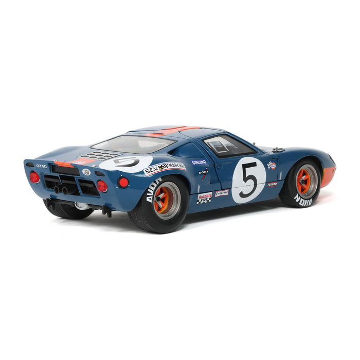 Ford Gt40 Mk.1 Dark Blue & Orange 1968