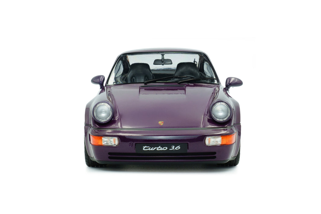 1:18 Porsche 911 (964) Turbo Violet Blue Metallic 1990