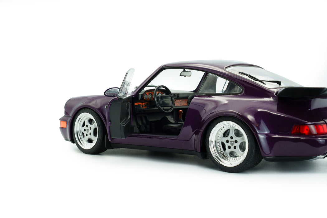1:18 Porsche 911 (964) Turbo Violet Blue Metallic 1990