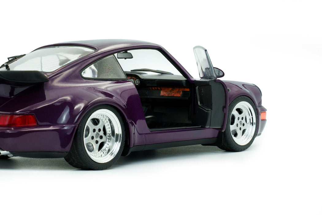 1:18 Porsche 911 (964) Turbo Violet Blue Metallic 1990