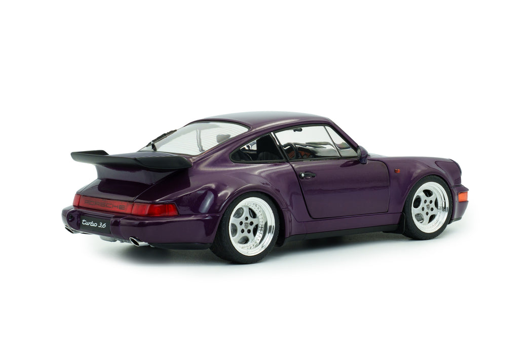 1:18 Porsche 911 (964) Turbo Violet Blue Metallic 1990
