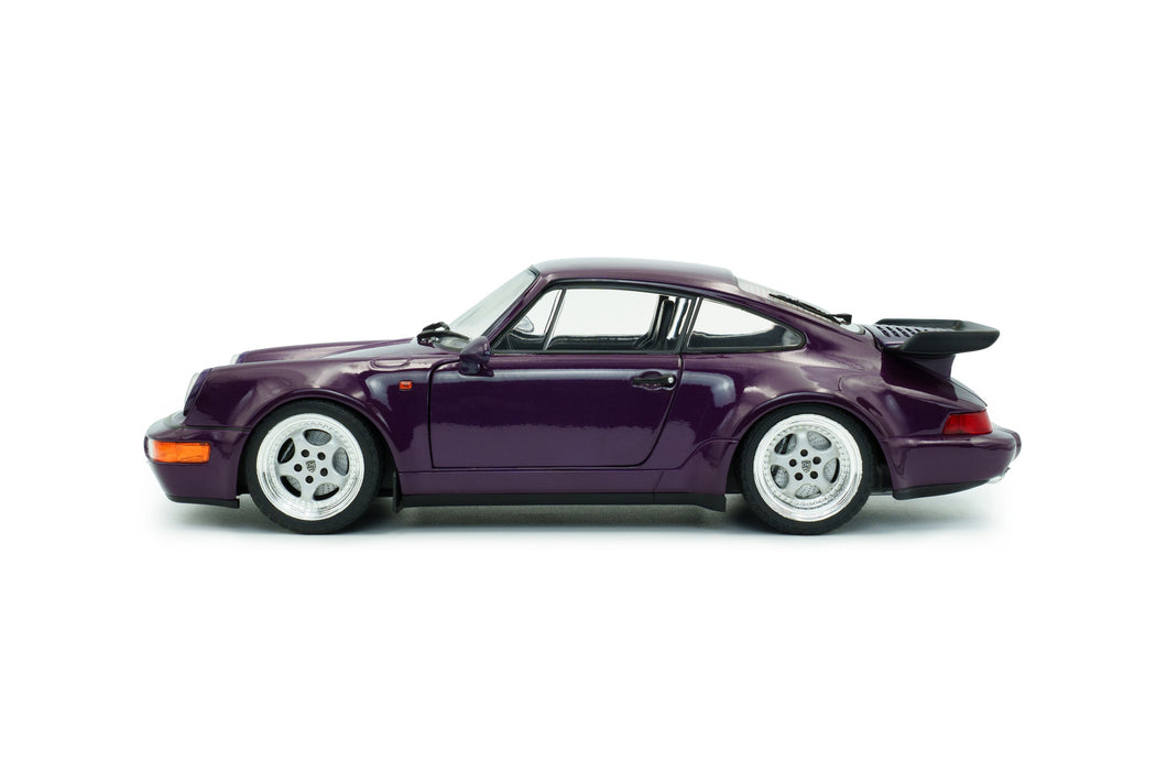 1:18 Porsche 911 (964) Turbo Violet Blue Metallic 1990