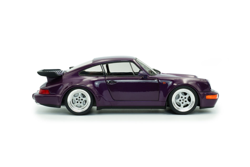 1:18 Porsche 911 (964) Turbo Violet Blue Metallic 1990