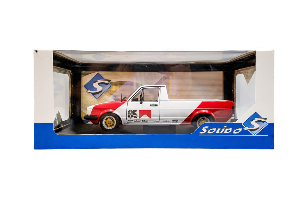 1:18 VOLKSWAGEN CADDY MK.1 M RACING TRIBUTE BI-COLOR 1982