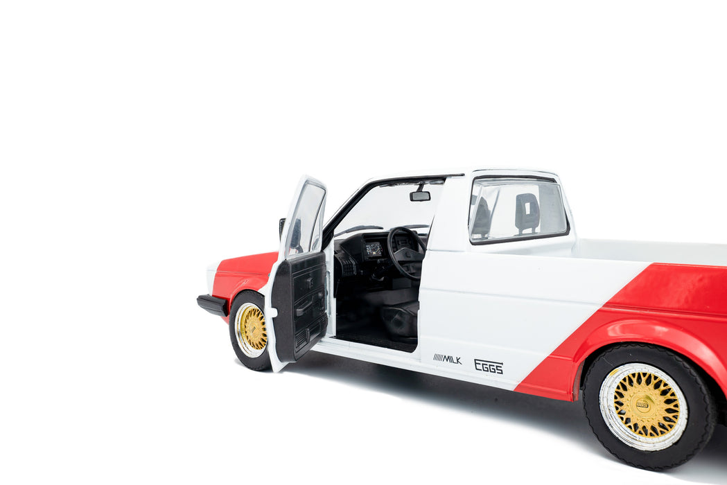 1:18 VOLKSWAGEN CADDY MK.1 M RACING TRIBUTE BI-COLOR 1982