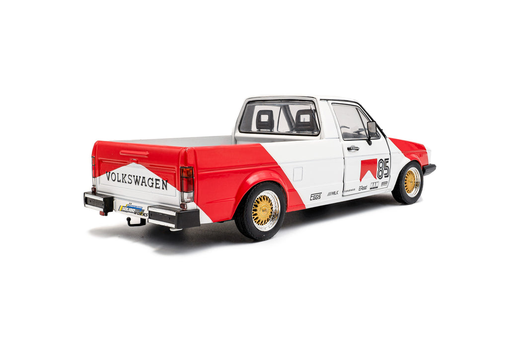 1:18 VOLKSWAGEN CADDY MK.1 M RACING TRIBUTE BI-COLOR 1982