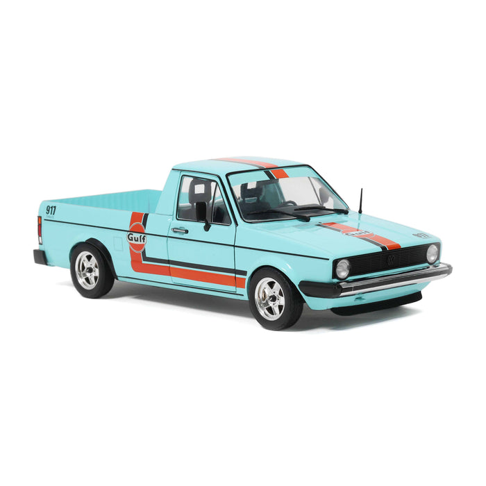 1:18 VOLKSWAGEN CADDY MK.1 OIL SERVICE BLUE 1982