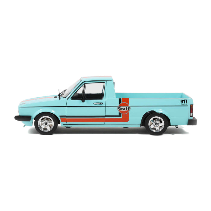 1:18 VOLKSWAGEN CADDY MK.1 OIL SERVICE BLUE 1982