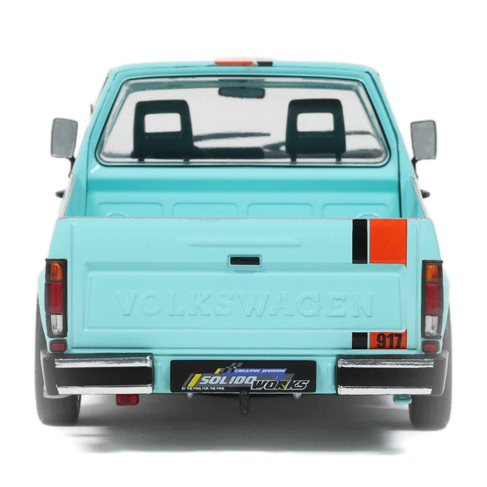1:18 VOLKSWAGEN CADDY MK.1 OIL SERVICE BLUE 1982