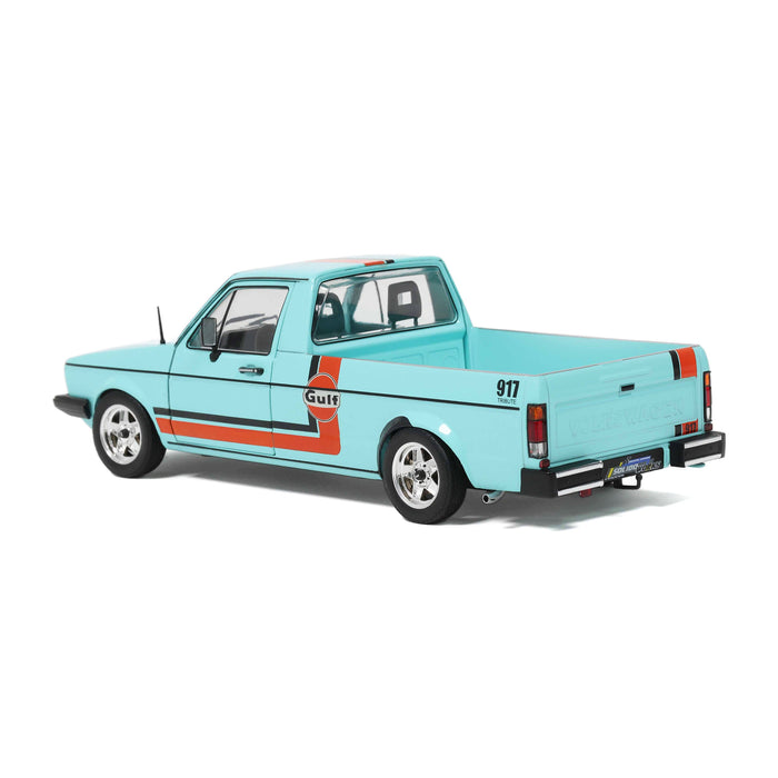 1:18 VOLKSWAGEN CADDY MK.1 OIL SERVICE BLUE 1982